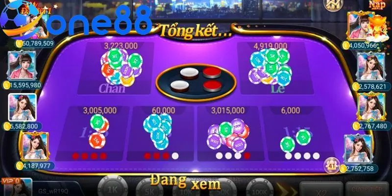 Các cửa cược phổ biến trong Xóc Đĩa online