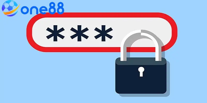 Mật khẩu đăng ký tài khoản ONE88 cần phải dài, đủ mạnh để tăng tính bảo mật