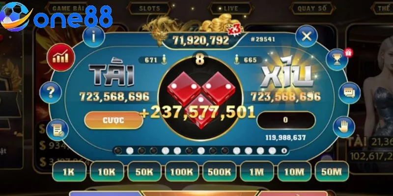 Mini game có đa dạng cửa cược khác nhau